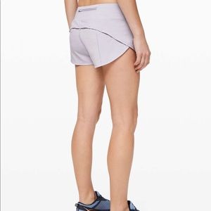 Lululemon 🍋 lavender speed shorts size 10